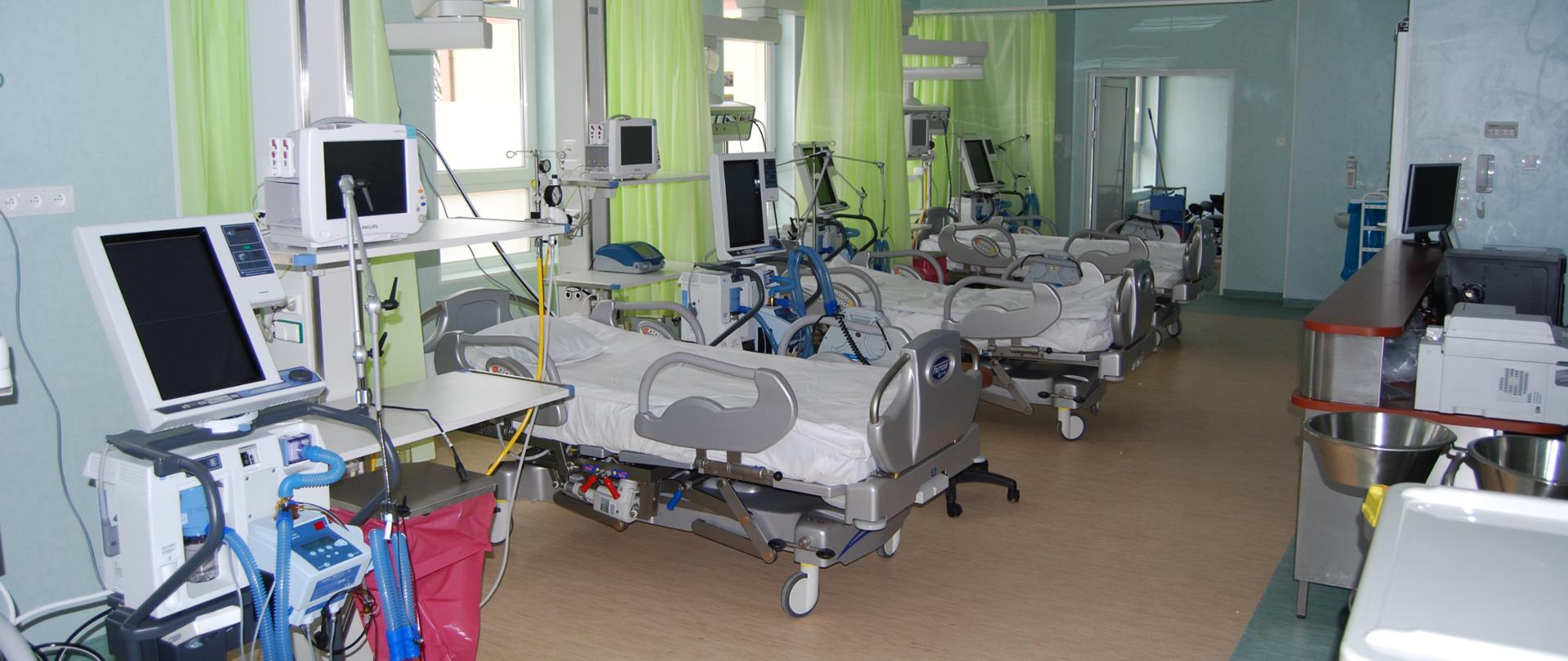 Oddział Intensywnej Terapii szpitala w Bielsku Podlaskim