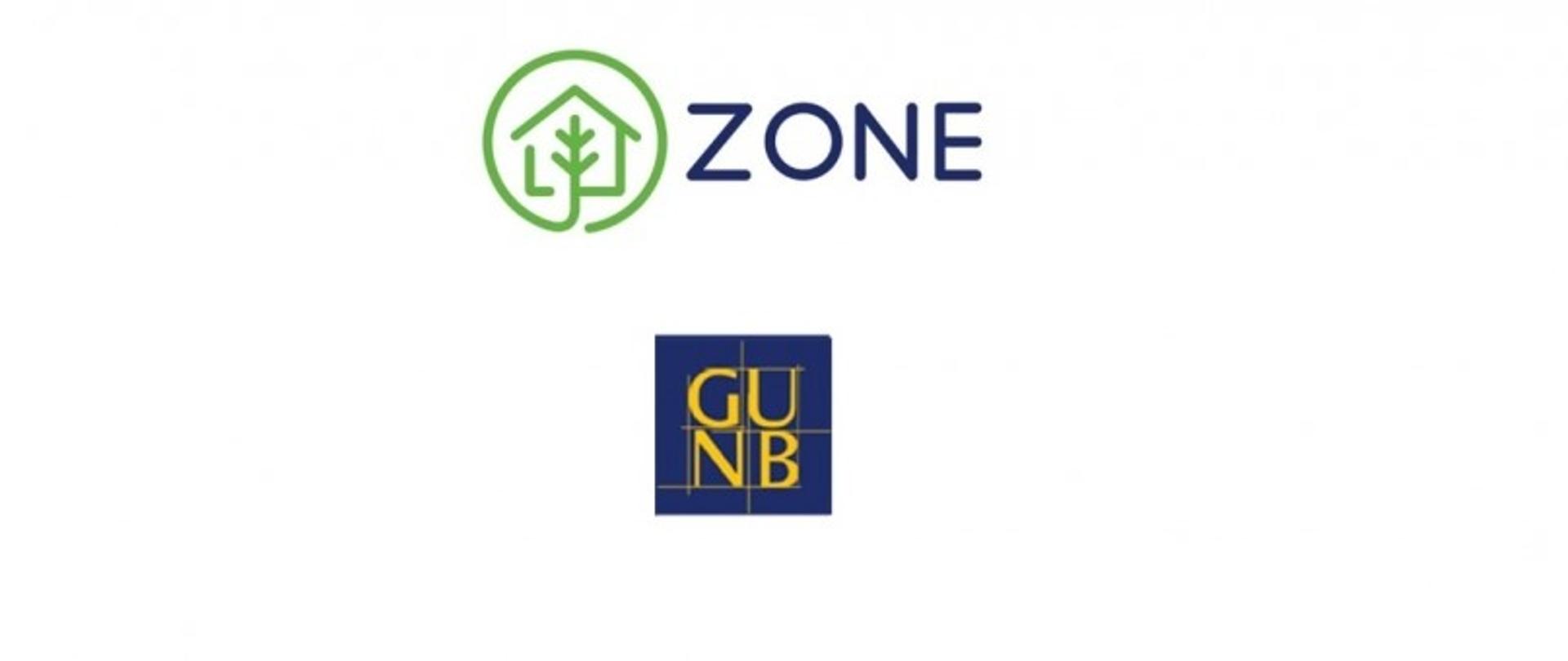 Logo ZONE i GUNB