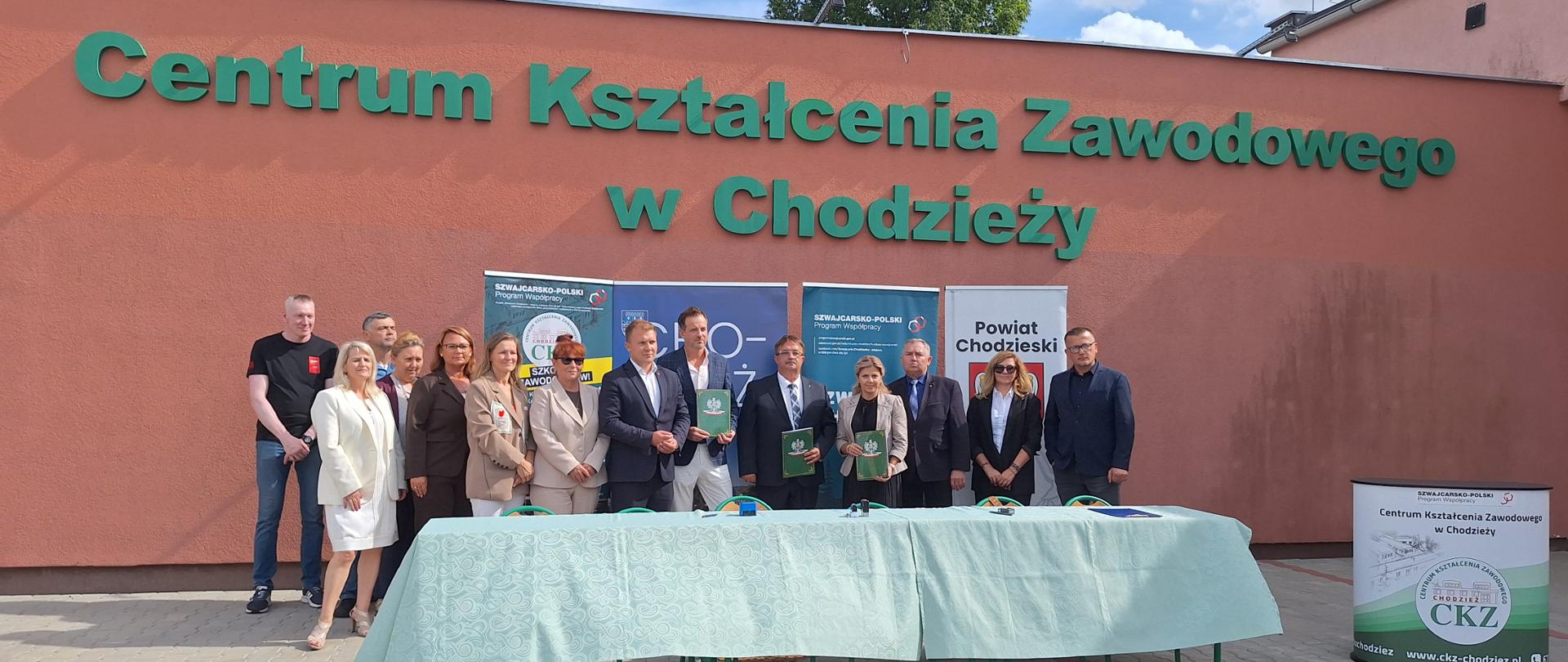 podpisanie umowy w Centrum Kształcenia Zawodowego