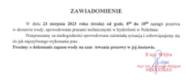 ZAWIADOMIENIE
