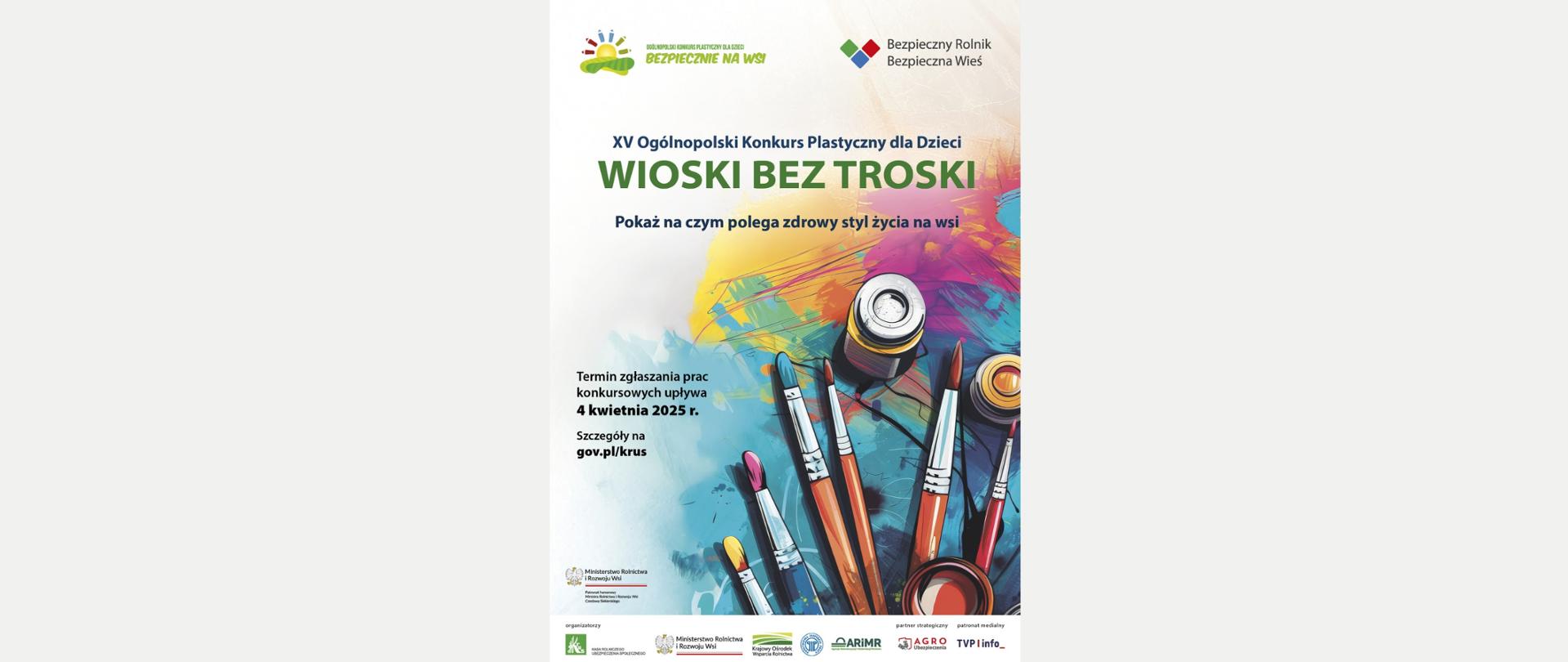 Plakat wydarzenia, materiał zewnętrzny KRUS w Lipsku