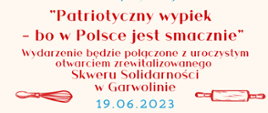 Plakat - wypieki 