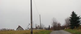 Oświetlenie drogi Straszydle - Rola