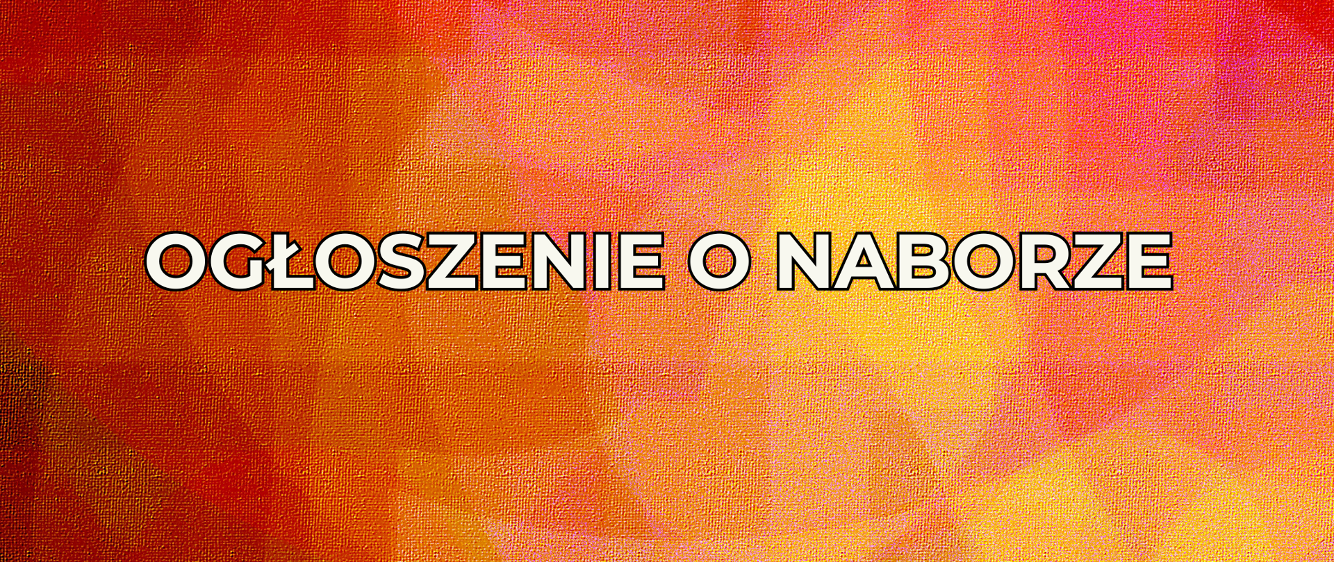 ogłoszenie o naborze 