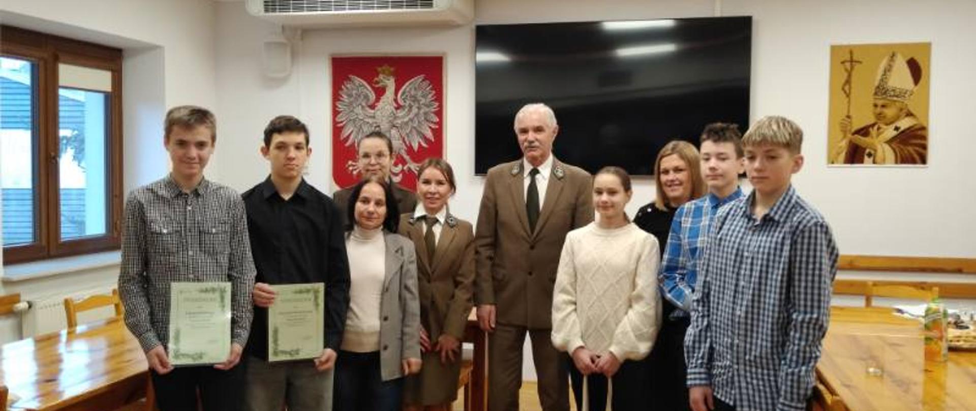 Wyróżnienia w ogólnopolskim konkursie „Limeryk o lesie”