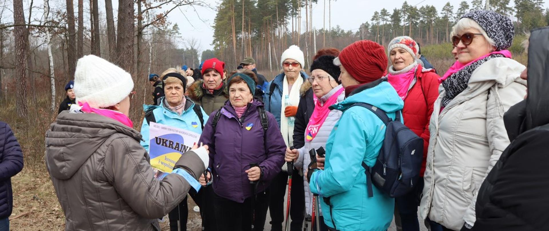 Rajd pieszy i akcja edukacyjna ,,Z profilaktyką po drodze” 