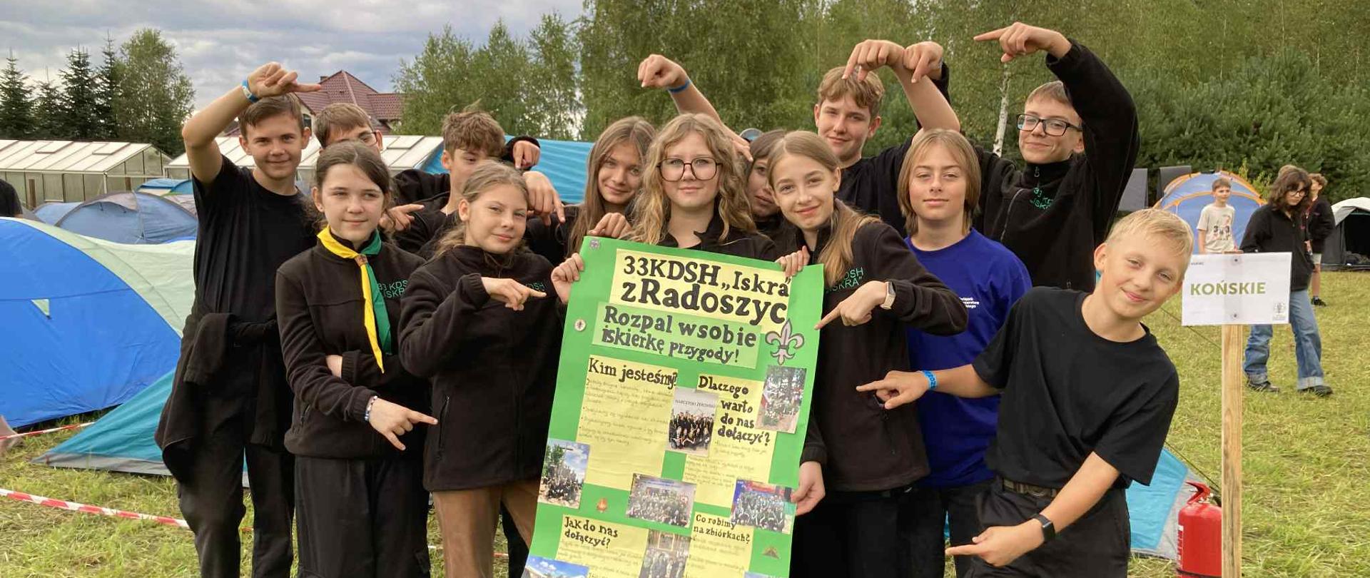 Zlot Chorągwi Kieleckiej ZHP w Ciekotach