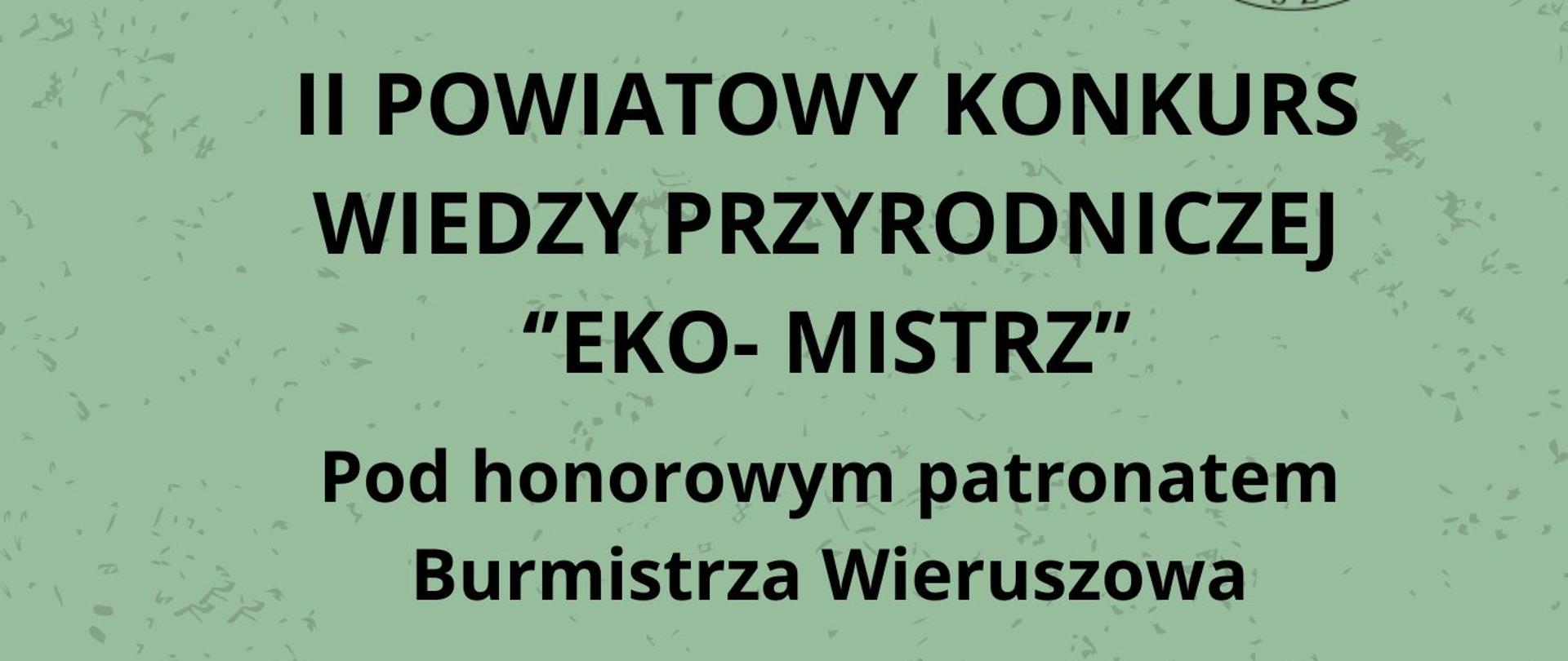  Eko- Mistrz plakat