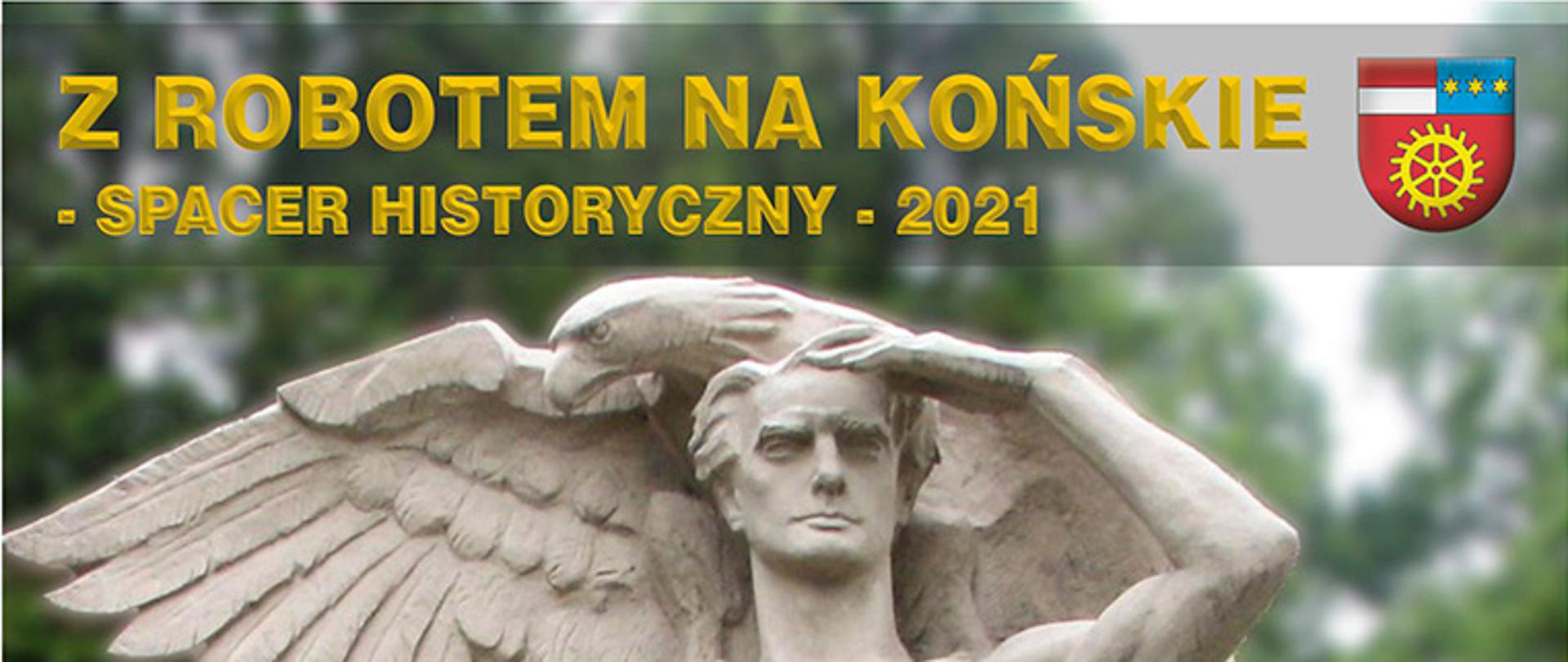 Plakat "Z Robotem na Końskie"