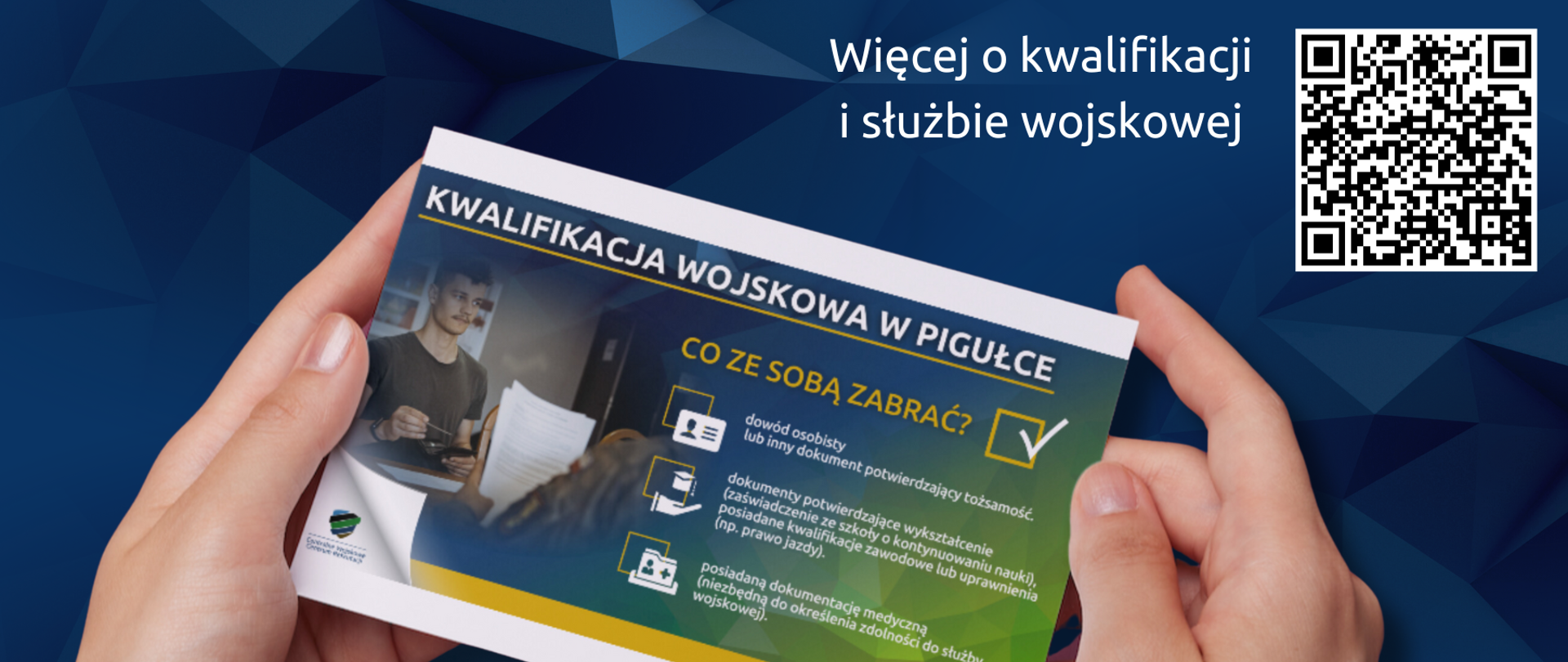 plakat kwalifikacja wojskowa 2024 kod qr
