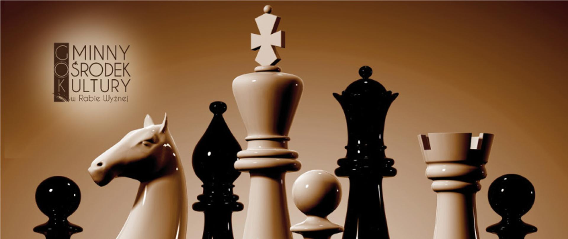Plakat dotyczący wydarzenia: "Otwarty zimowy turniej szachowy"