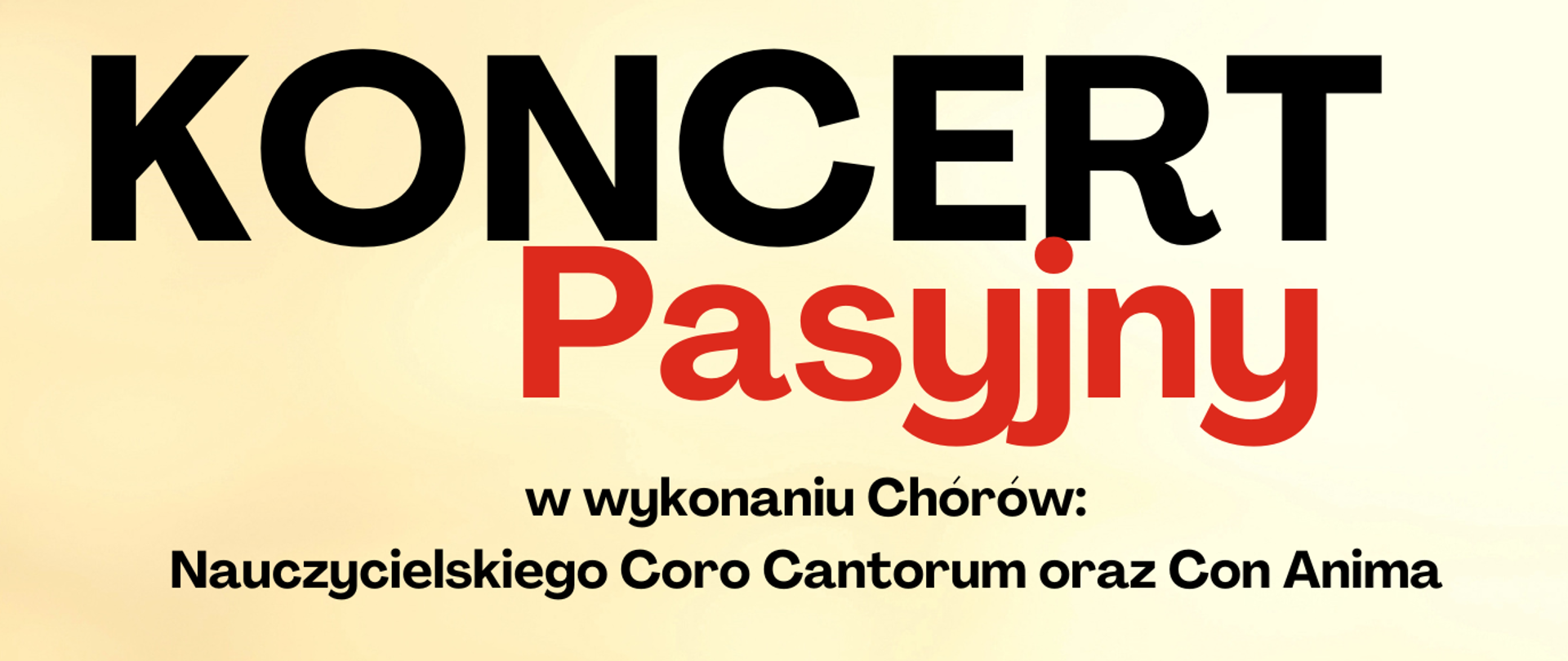 Koncerty Pasyjne w ramach Akademii Pełnej Zdrowia