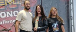 Starosta Zambrowski wręcza gratulacje i nagrody uczestnikom GROM Challenge – Siła i Honor w Czerwonym Borze