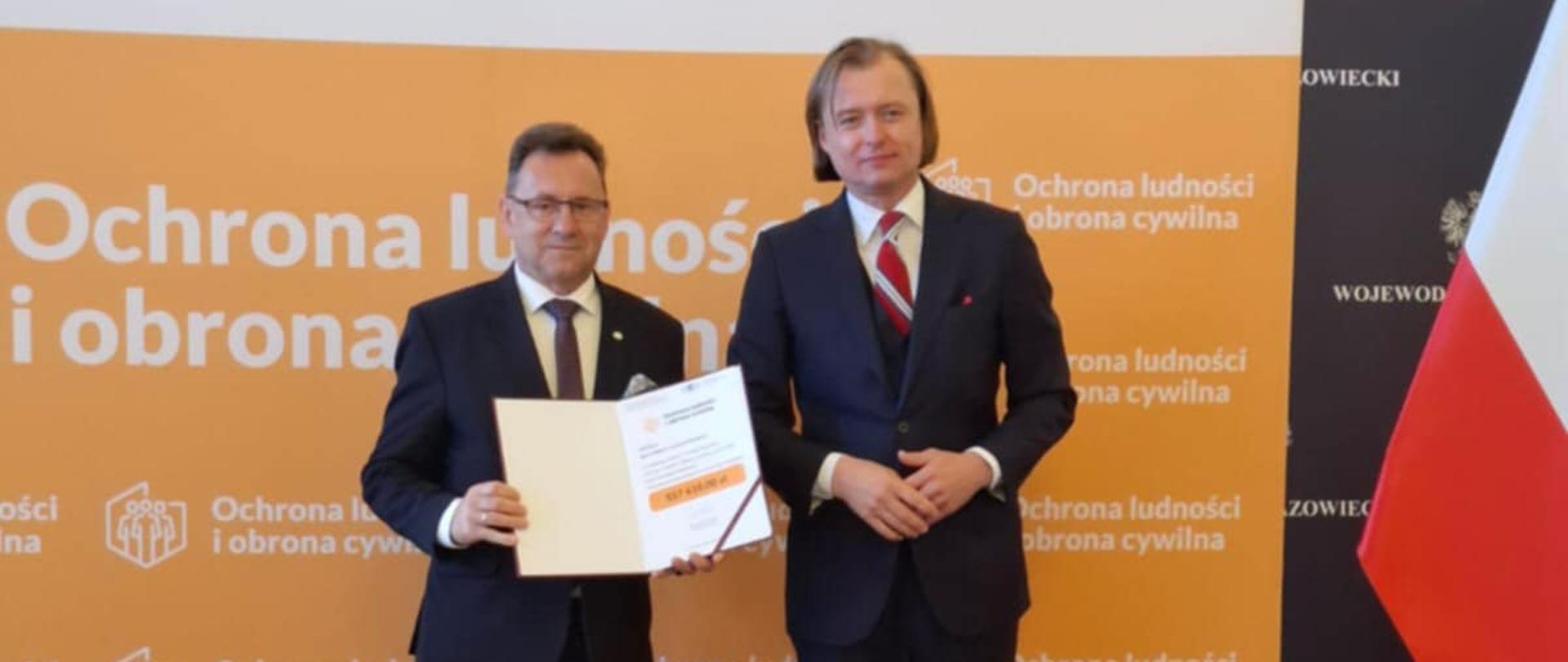 Komenda Powiatowa Państwowej Straży Pożarnej otrzymała dotację w ramach Programu Ochrony Ludności i Obrony Cywilnej na rok 2025