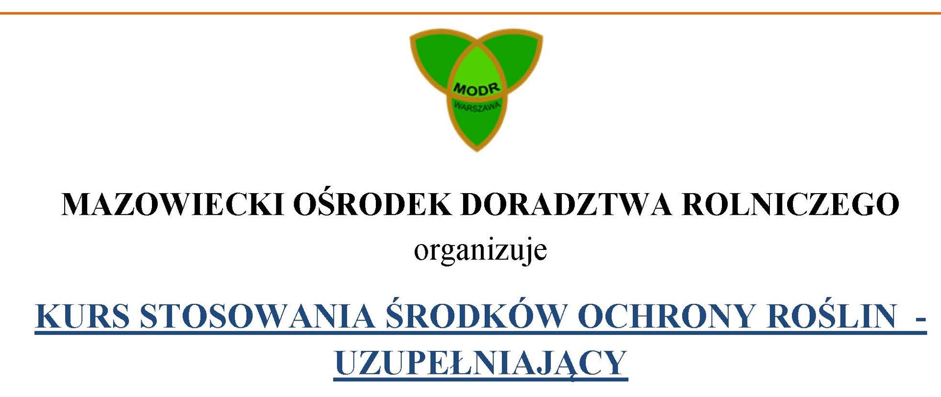 Informacja o kursie