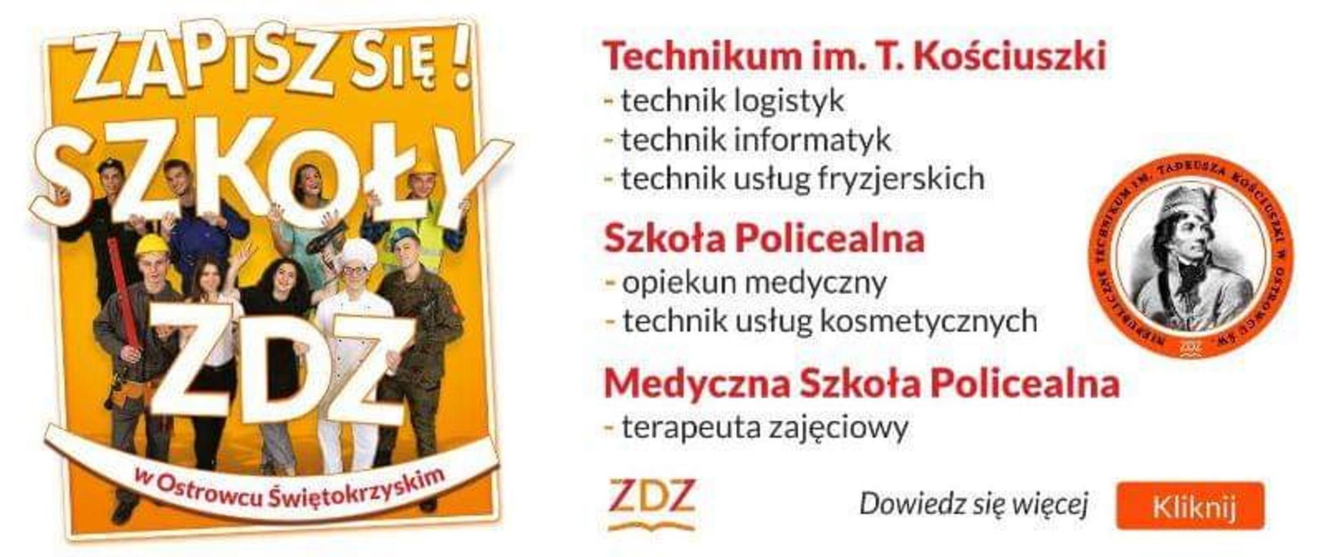 Zapisz się szkoły ZDZ