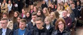 Uczniowie I LO w Jaśle - uczestnicy konferencji dla maturzystów na Jasnej Górze