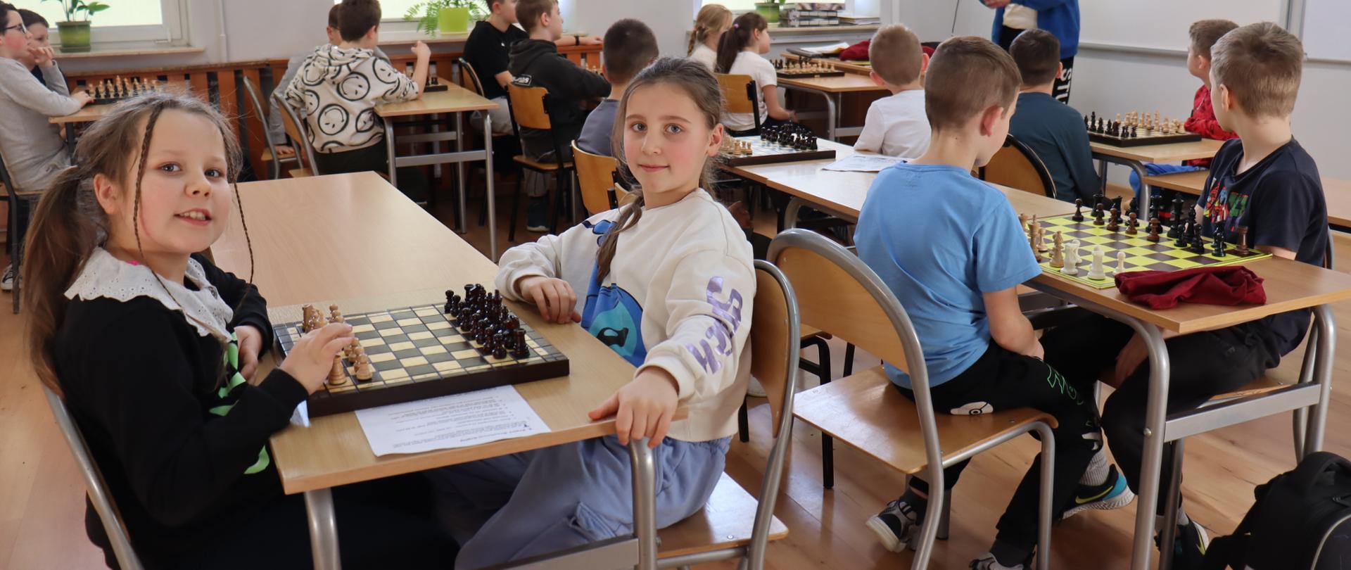 Zajęcia szachowe w naszej szkole