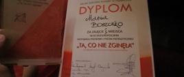 Dyplom dla Marii Boreczko