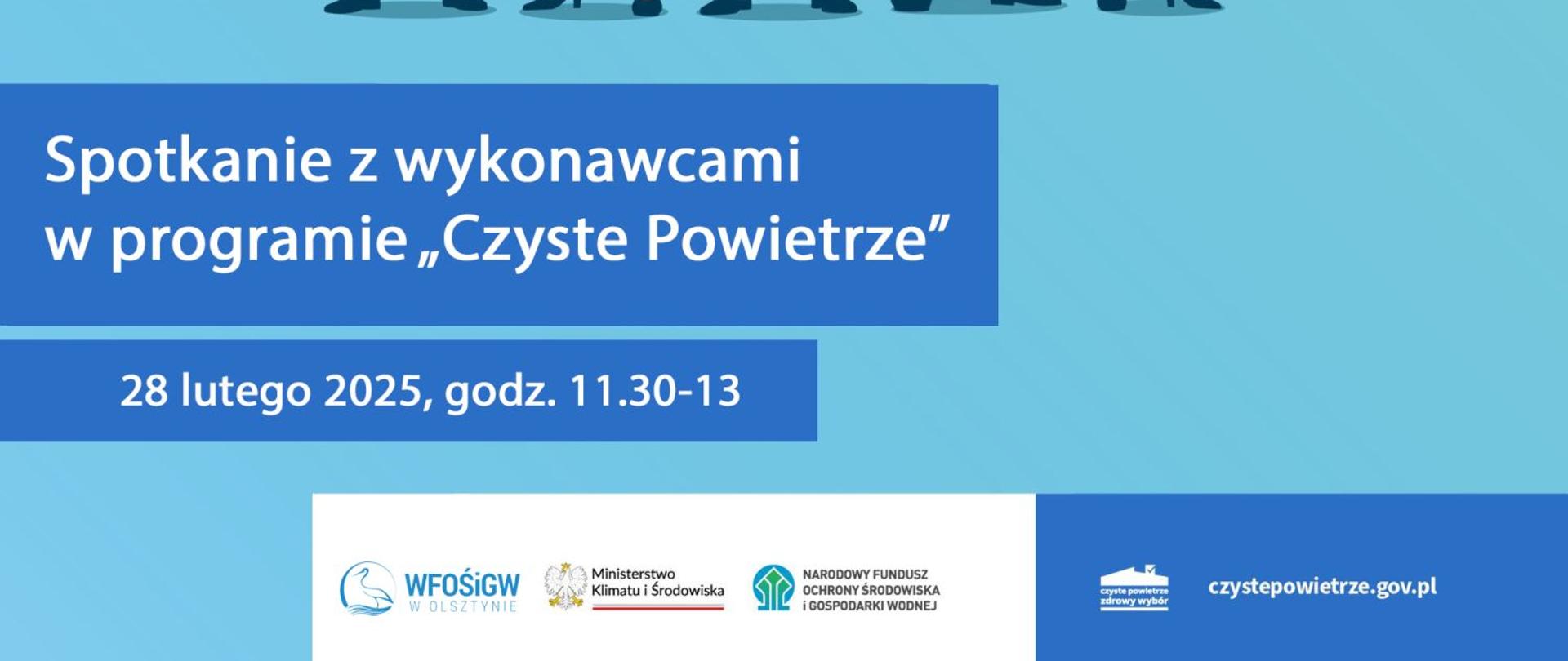 Plakat Czyste Powietrze - zaproszenie na spotkanie
