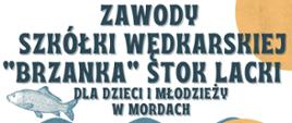 Plakat_zawody wędkarskie dla dzieci i młodzieży w Mordach
