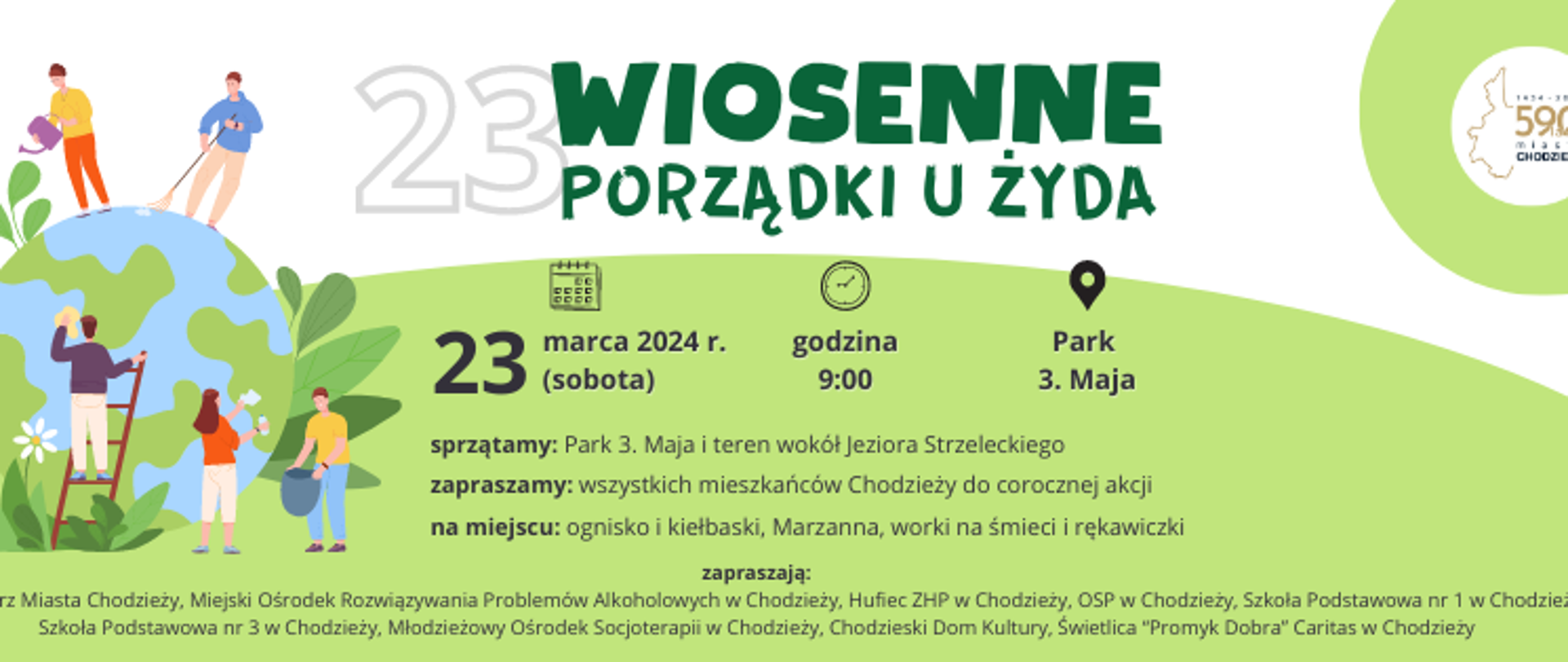 baner wiosenne porządki 