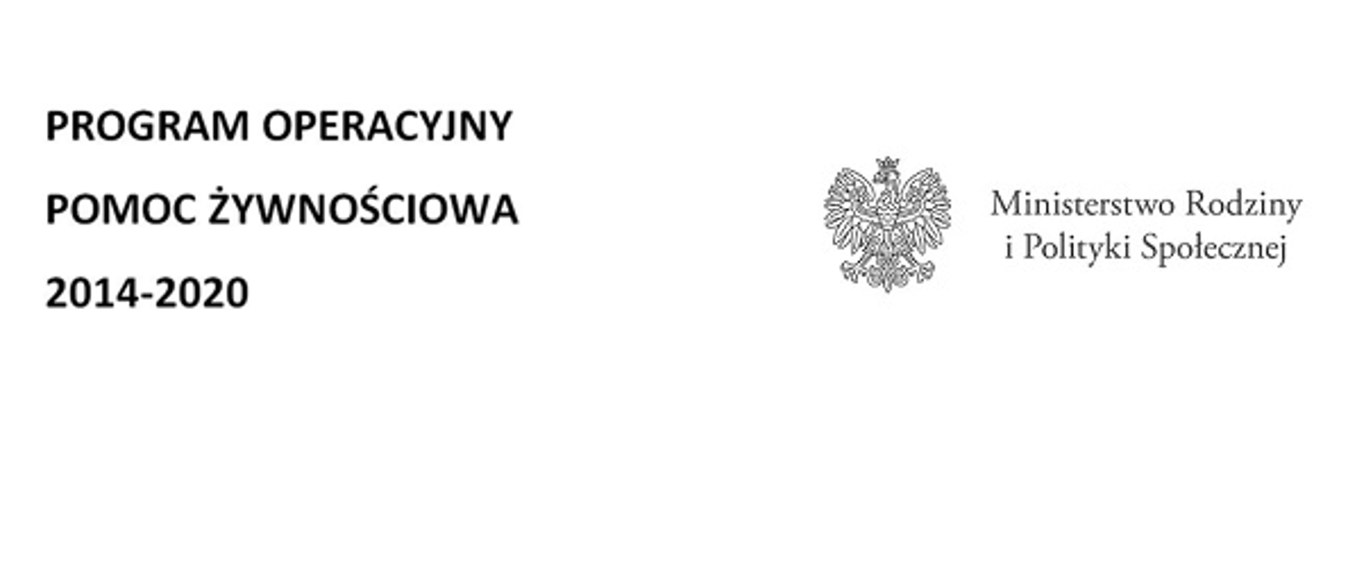 Program Operacyjny Pomoc Żywnościowa 2014-2020