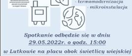 Spotkanie informacyjne 29.05.2022