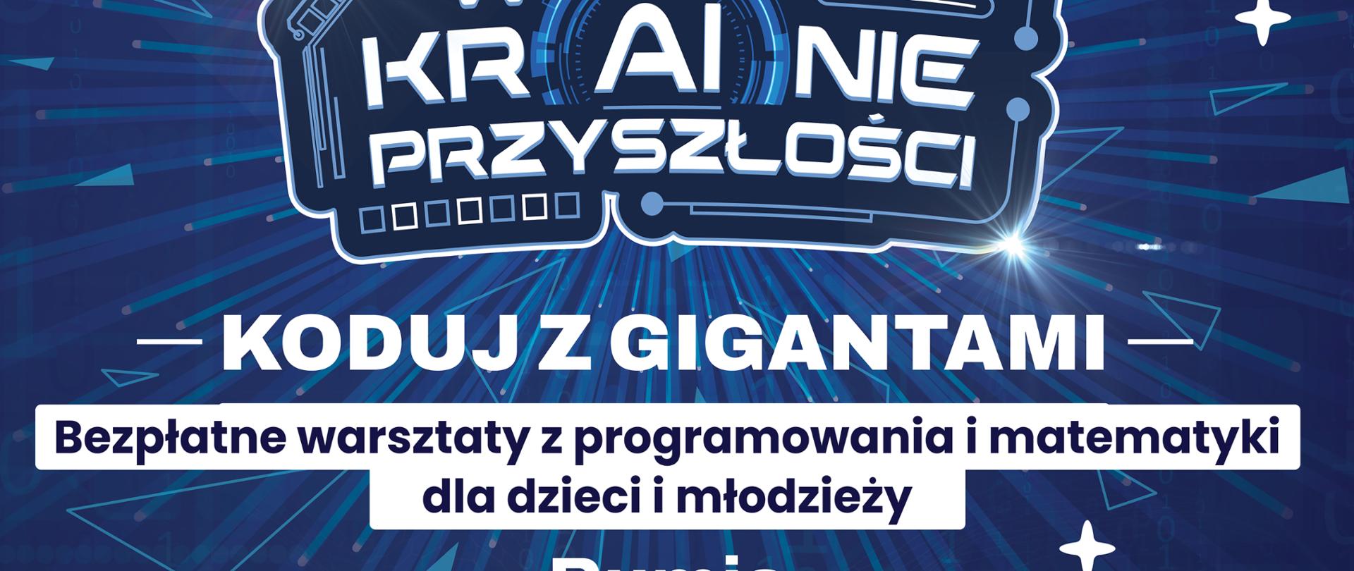 PLAKAT A3_Franczyzobiorcy_ZIMA2023.psd - Plakat Tczew
granatowy plakat z napisem giganci programowania