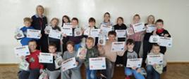 Szkolna liga tabliczki mnożenia dla klas drugich i trzecich. 