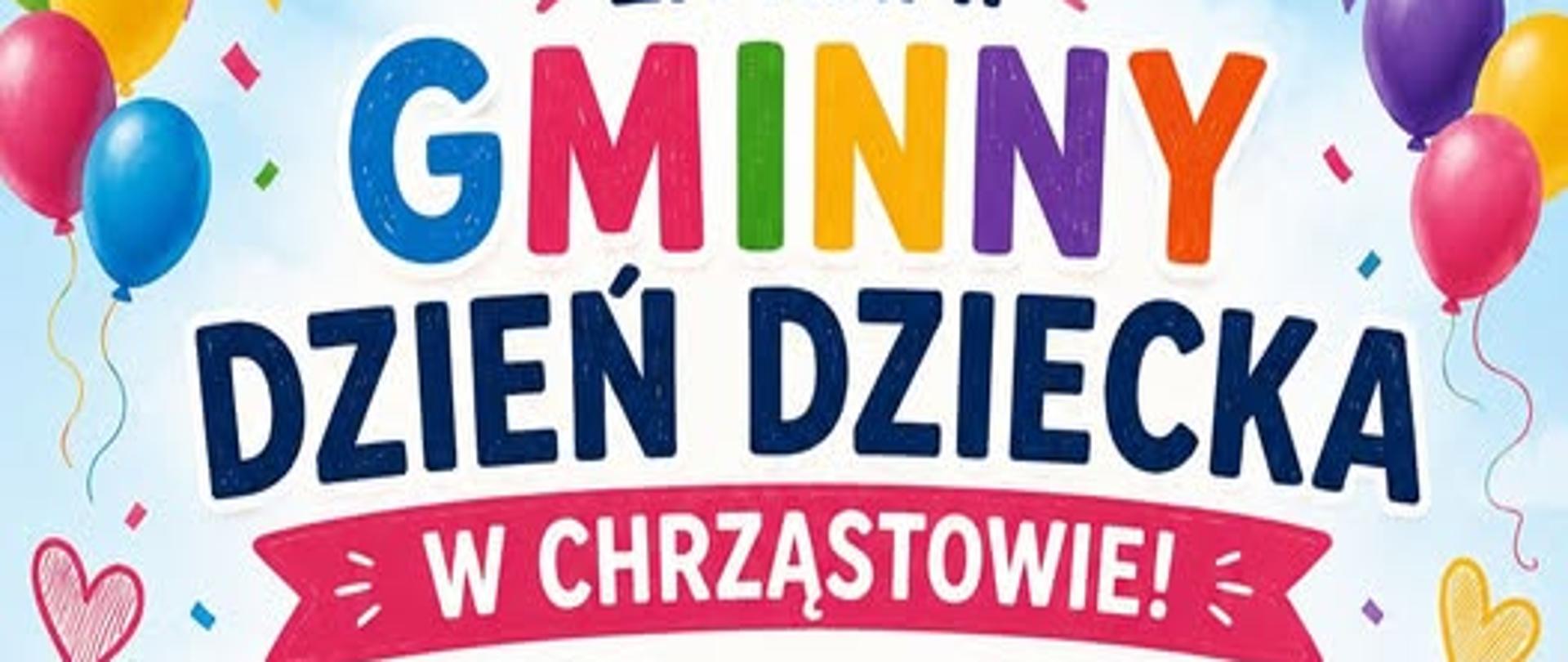 Plakat z podziękowaniami