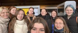 Selfie na dworcu