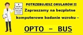 Zaproszenie na bezpłatne komputerowe badanie wzroku