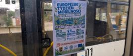 Europejski Tydzień Mobilności - plakat informacyjny