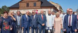 Podczas uroczystego nadania nazwy Skwerowi im. ks. kan. Władysława Dymitrowicza