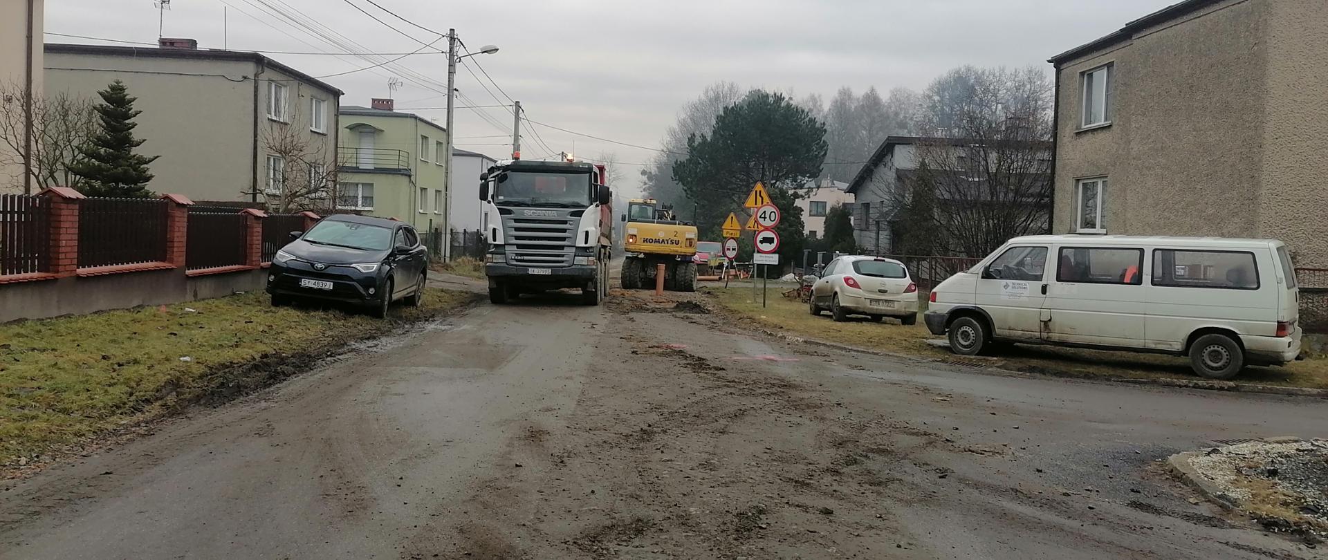 Budowa kanalizacji na południu Nakła Śląskiego
