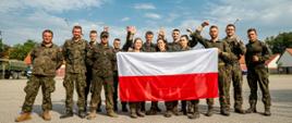 Żołnierze 5 MBOT z sojusznikami NATO na Norwegian Foot March