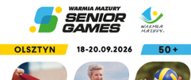 Warmia Mazury Senior Games plakat promocyjny