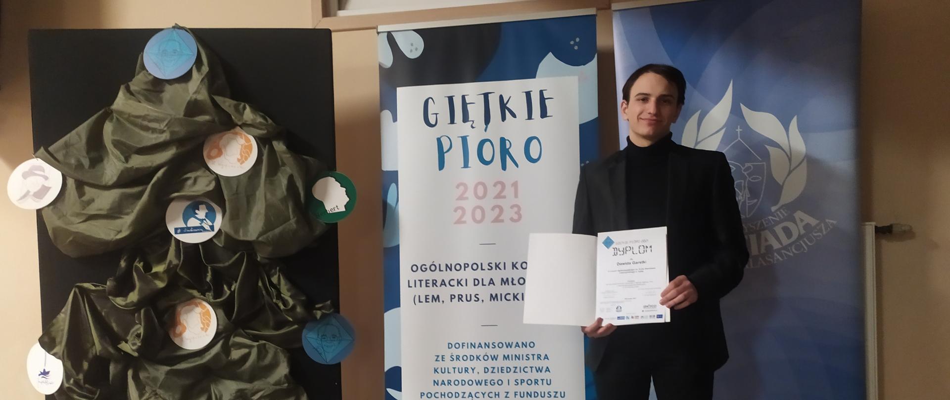 Dawid Garstka (3GA) - finalista konkursu