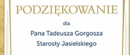 Podziekowanie 50-lecie ZUS