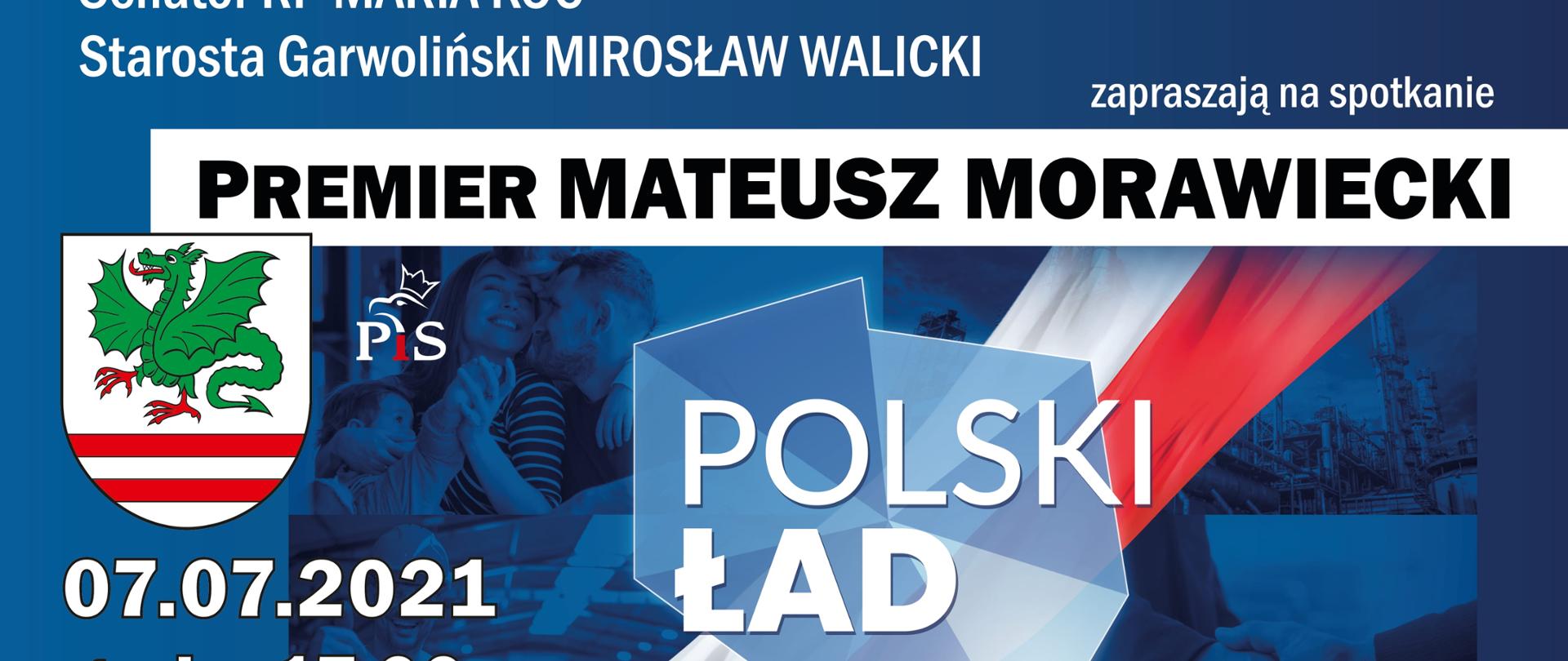 Zaproszenie na spotkanie z premierem Mateuszem Morawieckim