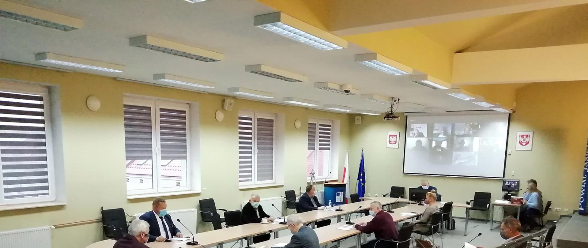 Sesja Rady Powiatu w Jaśle