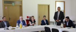 Spotkanie przedstawicieli lokalnych przedsiębiorców ze specjalistami i ekonomistami Banku Gospodarstwa Krajowego w Maleńcu