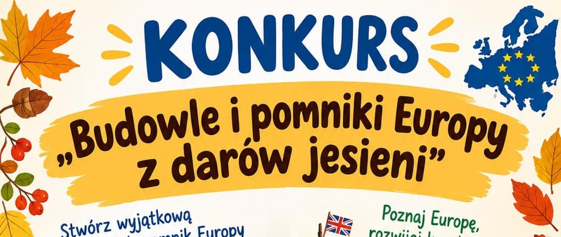 Jesień spotyka Europę – zapraszamy do konkursu!
