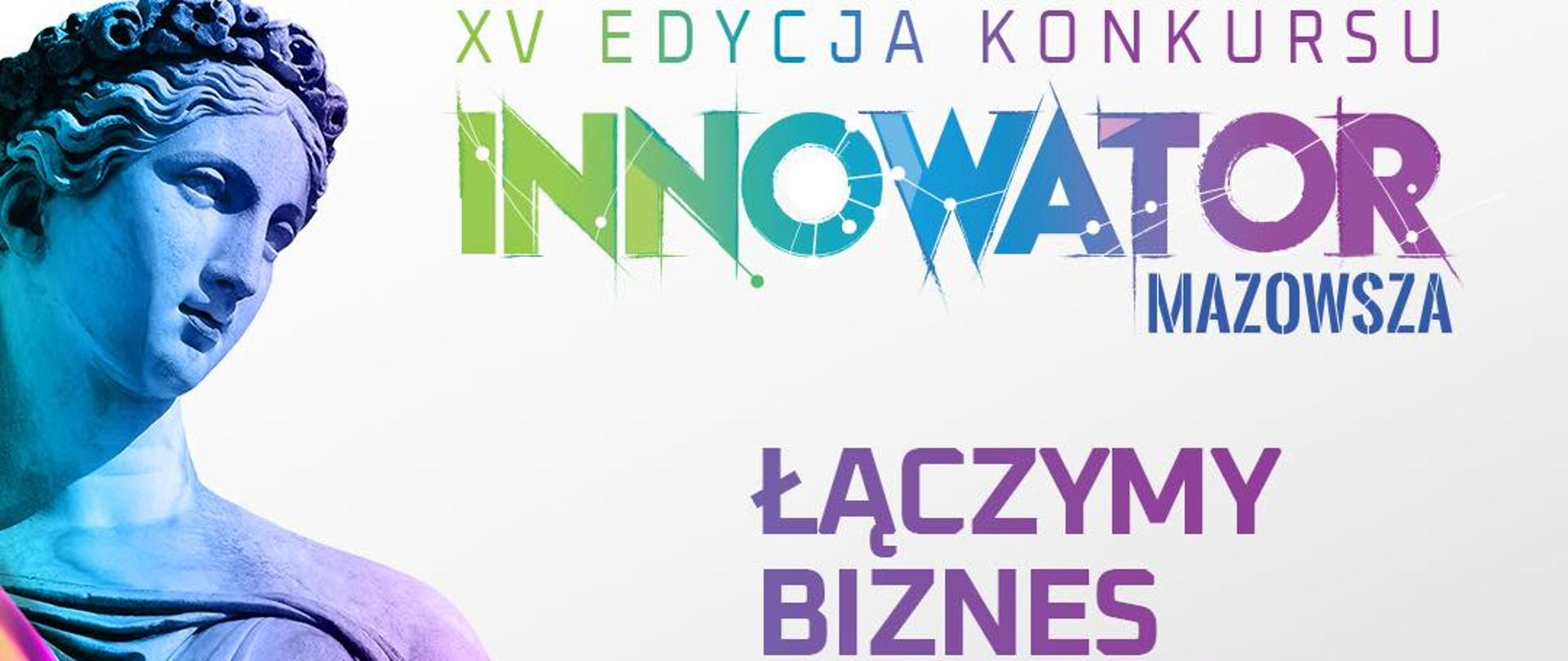 Banner promujący konkurs pn. Innowator Mazowsza 