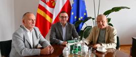 Starosta Dąbrowski, Wicestarosta z Sędzią Trybunału Stanu podczas spotkania