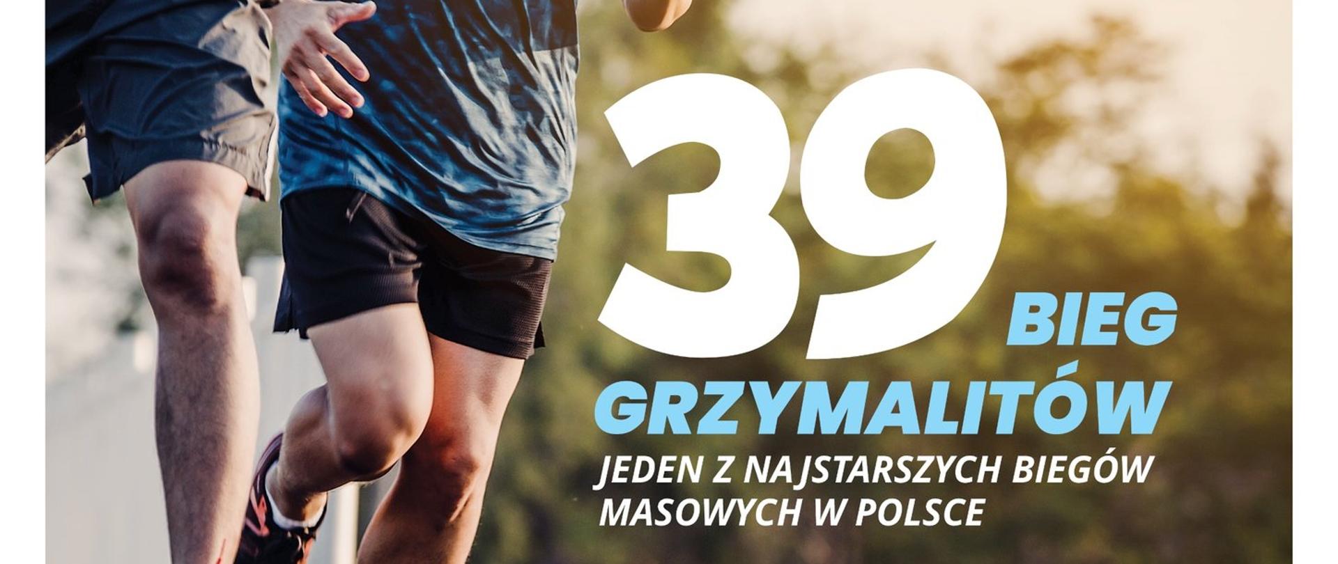 plakat Bieg Grzymalitów 