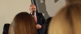 Przemawia Starosta Hajnowski Andrzej Skiepko