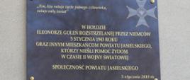 Powiatowe Obchody Narodowego Dnia Polaków Ratujących Żydów pod Okupacją Niemiecką