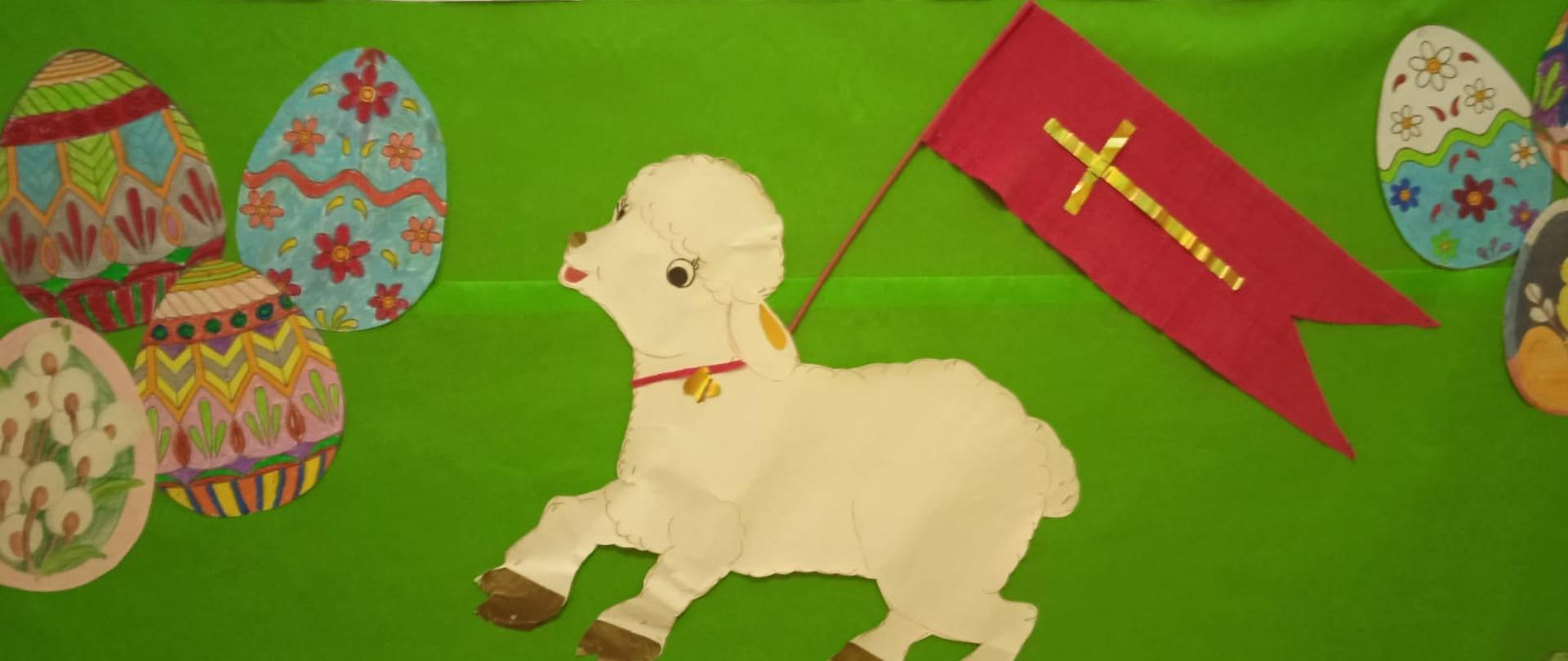 baranek z pisanki
